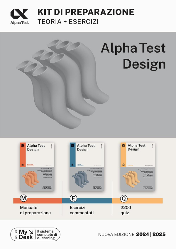 Alpha Test Design. Kit di preparazione. Edizione 2024 2025 Cheap