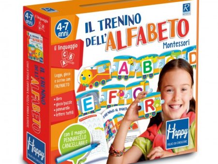 Il trenino dell alfabeto Montessori Sale