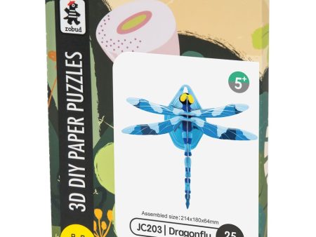 3D DIY Paper Puzzle - Libellula Online