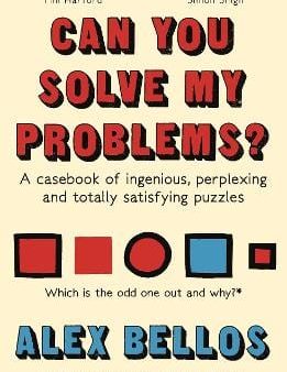 Alex Bellos: Can You Solve My Problems? [2017] paperback Hot on Sale