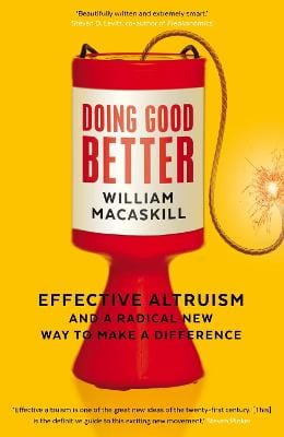 Dr William MacAskill: Doing Good Better [2016] paperback Fashion